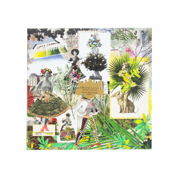 CHRISTIAN LACROIX DOUBLE-SIDEDJIGASAW PUZZLE 500PC 20 X 20