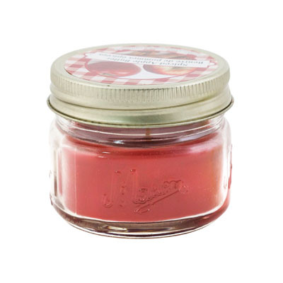 CANDLE 3OZ SPICED APPLE BUTTER JAM N JELLY MASON JAR