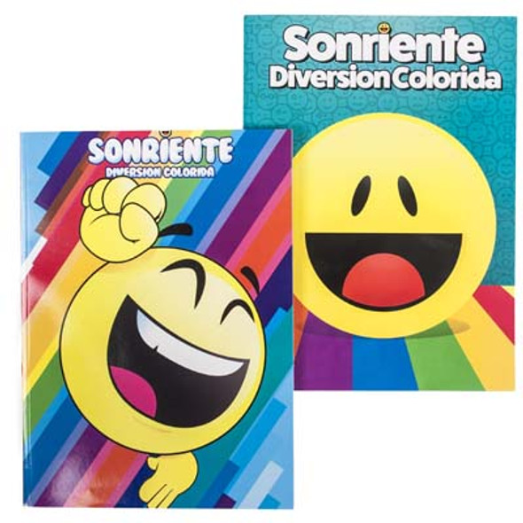 COLORING BOOK BILINGUAL EMOJIFUN 2 ASSORTED IN PDQ COLORING BOOK BILINGUAL EMOJIFUN 2 ASSORTED IN PDQ