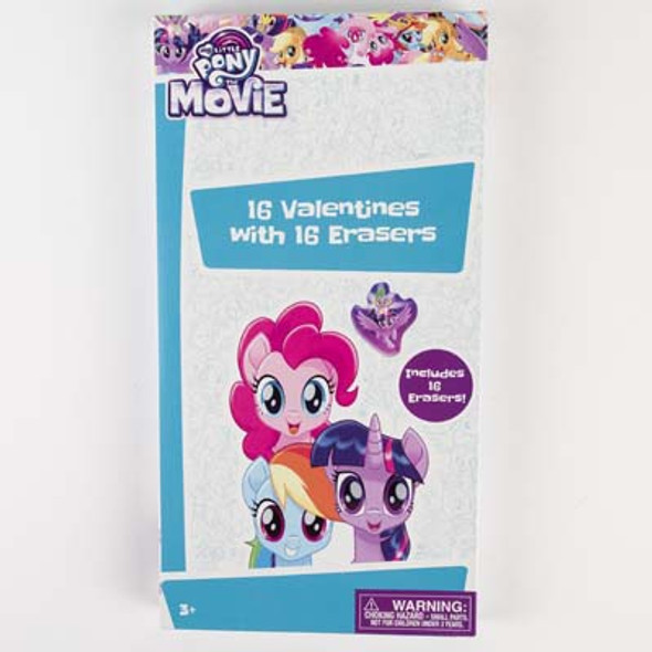 VALENTINE CARDS 16CT MY LITTLE PONY W/ERASERS *2.99* BOXED VALENTINE CARDS 16CT MY LITTLE PONY W/ERASERS *2.99* BOXED