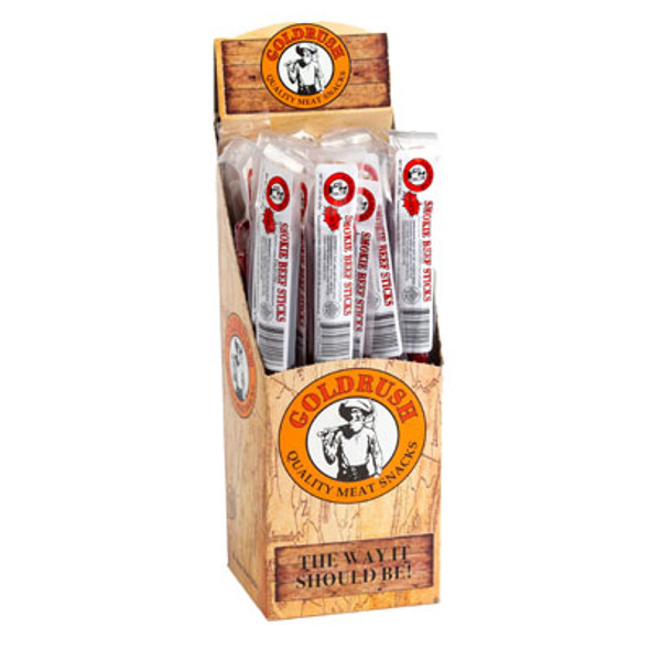 BEEF STICKS SPICY 1OZ2 - 24PC DISPLAY BOXSELL IN USA ONLY BEEF STICKS SPICY 1OZ2 - 24PC DISPLAY BOXSELL IN USA ONLY