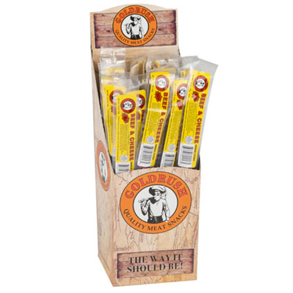 BEEF STICKS BEEF & CHEESE 1OZ2 - 24PC DISPLAY BOX SELL IN U S A ONLY BEEF STICKS BEEF & CHEESE 1OZ2 - 24PC DISPLAY BOX SELL IN U S A ONLY