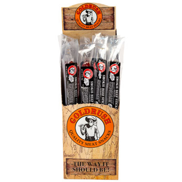 BEEF STICKS BLACK PEPPER 1OZ2 - 24PC DISPLAY BOXSELL IN USA ONLY
