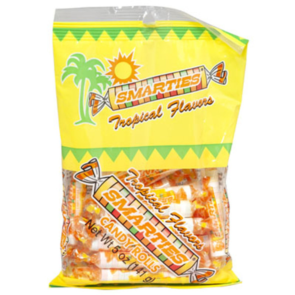 SMARTIES TROPICAL CANDY 5 OZ BAG SMARTIES TROPICAL CANDY 5 OZ BAG