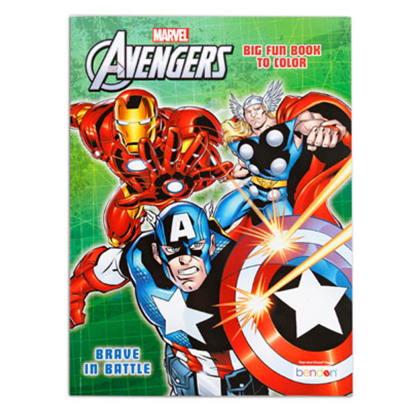 COLORING BOOK AVENGERSIN 24PC DISPLAY BOX COLORING BOOK AVENGERSIN 24PC DISPLAY BOX