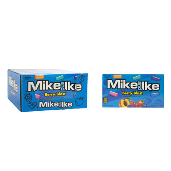 CANDY MIKE & IKE BERRY BLAST 5 OZ BOX COUNTER DISPLAY CANDY MIKE & IKE BERRY BLAST 5 OZ BOX COUNTER DISPLAY