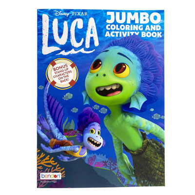 COLORING BOOK DISNEY LUCAIN 24PC DISPLAY BOX