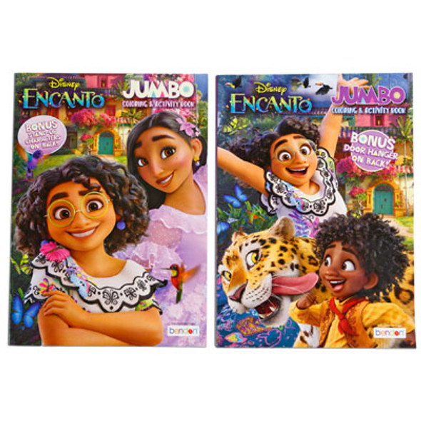 COLORING BOOK ENCANTO IN 24PC DISPLAY 2ASST COLORING BOOK ENCANTO IN 24PC DISPLAY 2ASST