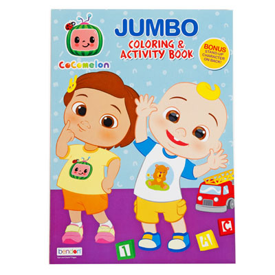 COLORING BOOK COCO MELON IN 24PC DISPLAY
