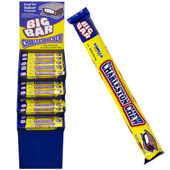 CANDY CHARLESTON CHEW 4OZ BAR SHIPPER CANDY CHARLESTON CHEW 4OZ BAR SHIPPER