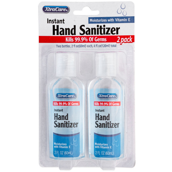 HAND SANITIZER 2 - 2OZ ORIGINALCARDED XTRA CARE SEE N2 HAND SANITIZER 2 - 2OZ ORIGINALCARDED XTRA CARE SEE N2