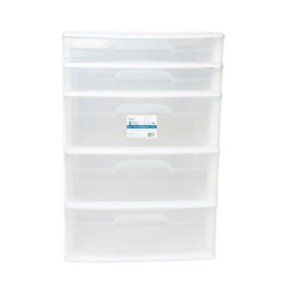 CART 5 DRAWER PLASTIC WIDE 21.5X15X31.675 CART 5 DRAWER PLASTIC WIDE 21.5X15X31.675