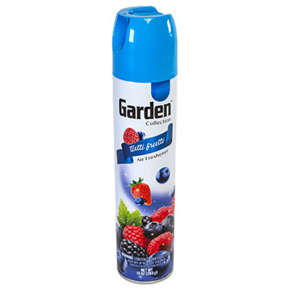 AIR FRESHENER 10OZ TUTTI FRUTTI GARDEN COLLECTION AEROSOL AIR FRESHENER 10OZ TUTTI FRUTTI GARDEN COLLECTION AEROSOL