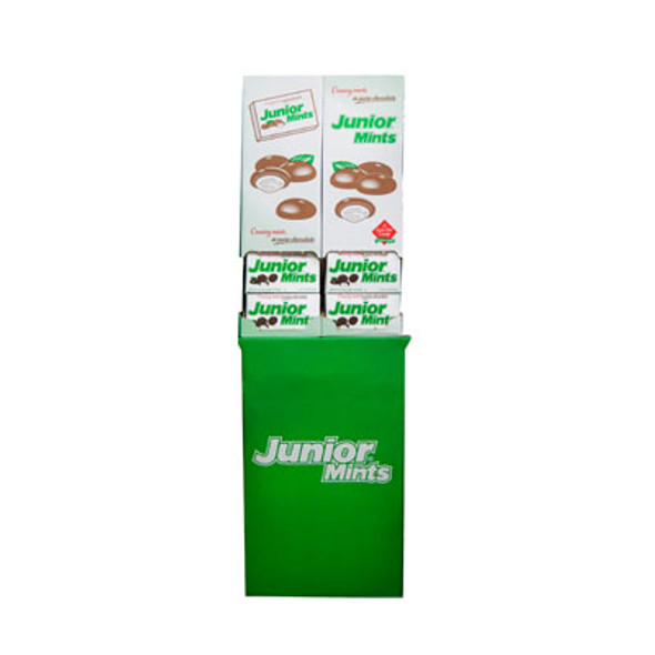 JUNIOR MINTS 3.5OZ BOX IN 72PC SHIPPER JUNIOR MINTS 3.5OZ BOX IN 72PC SHIPPER