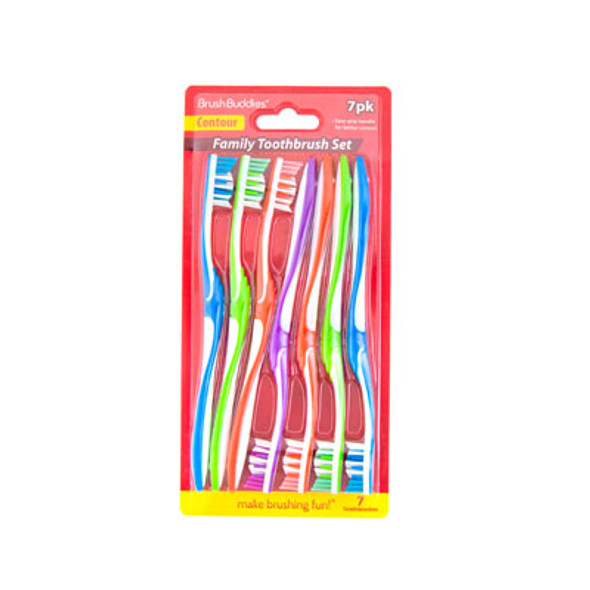 TOOTHBRUSH 7PK CARDED IN 24PC PDQ TOOTHBRUSH 7PK CARDED IN 24PC PDQ