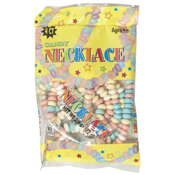 SMARTIES CANDY NECKLACE 2.9 OZ PEG BAG SMARTIES CANDY NECKLACE 2.9 OZ PEG BAG