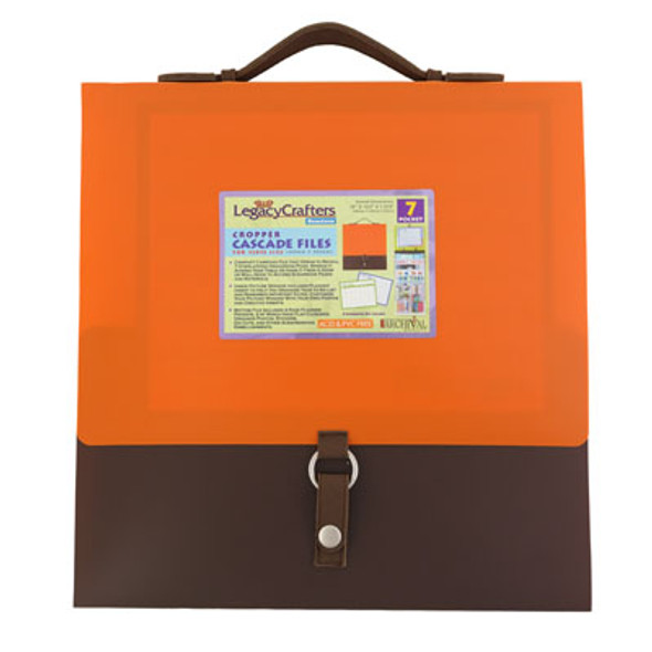 CASCADE FILE 7 POCKET ORANGE BEAUTONE 14X13.5X1.375 CASCADE FILE 7 POCKET ORANGE BEAUTONE 14X13.5X1.375