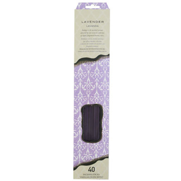 INCENSE STICKS 40CT LAVENDER PEGGABLE