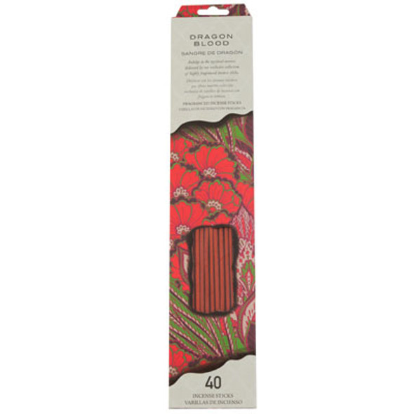 INCENSE STICKS 40CT DRAGON BLOOD PEGGABLE