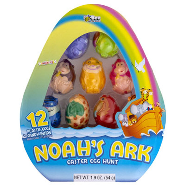 EASTER NOAHS ARK EGGS W/SMARTIES 1.9 OZ EASTER NOAHS ARK EGGS W/SMARTIES 1.9 OZ