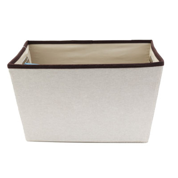 STORAGE TOTE TAN FABRIC 13X10X7.56470-1501 STORAGE TOTE TAN FABRIC 13X10X7.56470-1501