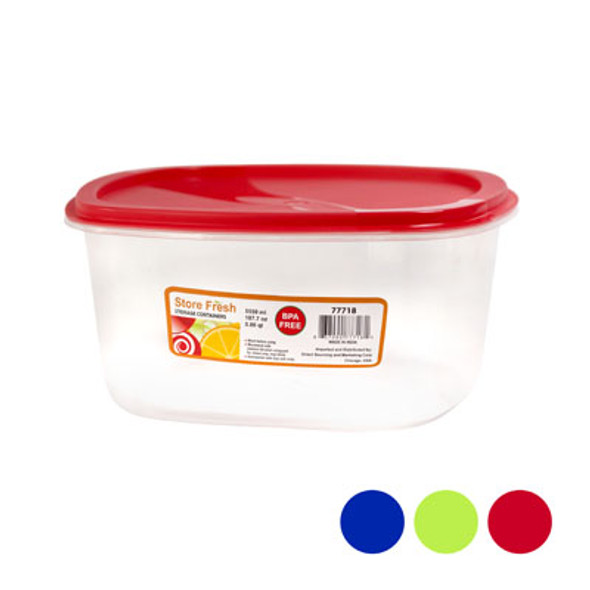 FOOD STORAGE 5.5 SQUARE 2 COLOR LIDS #5658 FOOD STORAGE 5.5 SQUARE 2 COLOR LIDS #5658