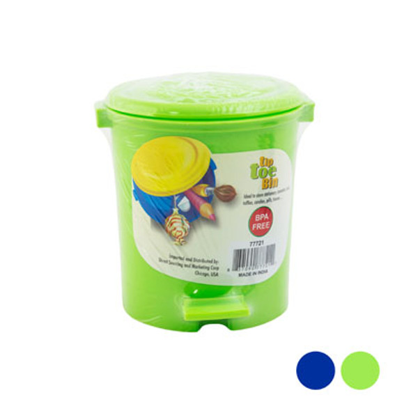 WASTE BIN MINI W/PEDAL 2 COLORS #4401