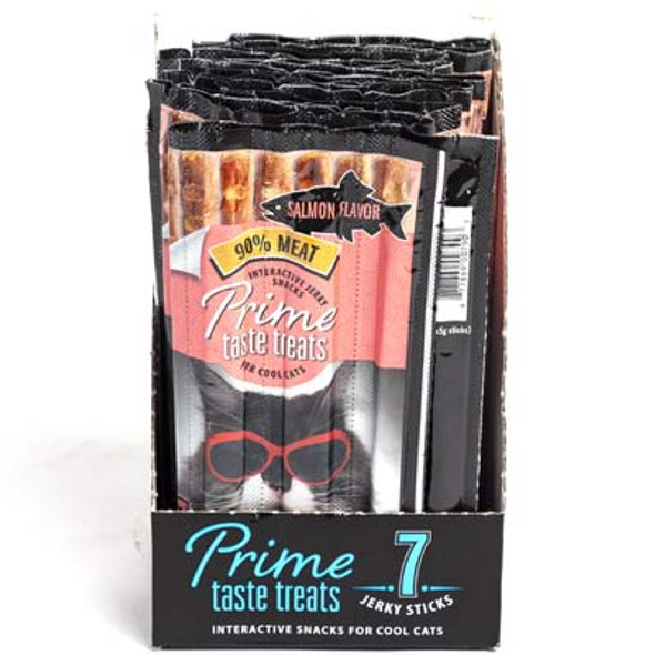 CAT TREAT 7PK PRIME TASTE SALMONFLAVOR 35G IN COUNTER DISPLAY CAT TREAT 7PK PRIME TASTE SALMONFLAVOR 35G IN COUNTER DISPLAY