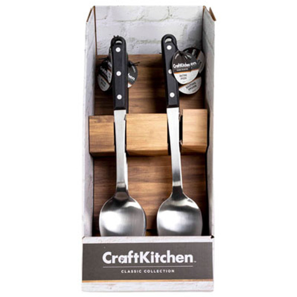SPOON BASTING STAINLESS STEEL2-8PC DSPLY CRAFT KITCHEN *6.99* SPOON BASTING STAINLESS STEEL2-8PC DSPLY CRAFT KITCHEN *6.99*