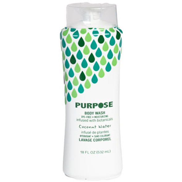 BODY WASH 18OZ COCONUT WATER PURPOSE BILINGUAL