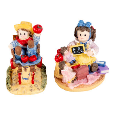 COUNTRY KIDS FIGURINEASST. DESIGNS