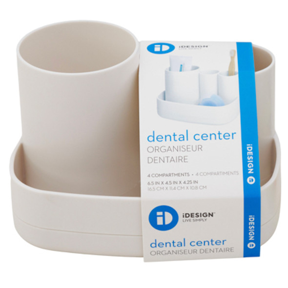 ORGANIZER DENTAL CADE CENTER WHITE 6.5x4.5x4.25 ORGANIZER DENTAL CADE CENTER WHITE 6.5x4.5x4.25