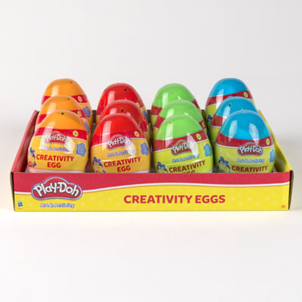 PLAY-DOH CREATIVE ART EGG PDQ CRAYONS,SHEET,STICKERS,PLAY DOH 4 ASSORTED COLORS PLAY-DOH CREATIVE ART EGG PDQ CRAYONS,SHEET,STICKERS,PLAY DOH 4 ASSORTED COLORS