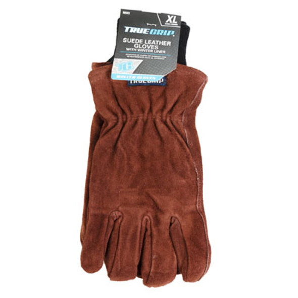GLOVES INSULATED XLARGE SUEDE LEATHER TRUE GRIP GLOVES INSULATED XLARGE SUEDE LEATHER TRUE GRIP