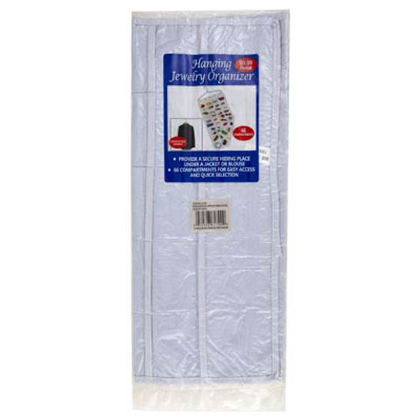 HANGING JEWELRY ORGANIZER 66 COMPARMENTS PPC $9.99 HANGING JEWELRY ORGANIZER 66 COMPARMENTS PPC $9.99