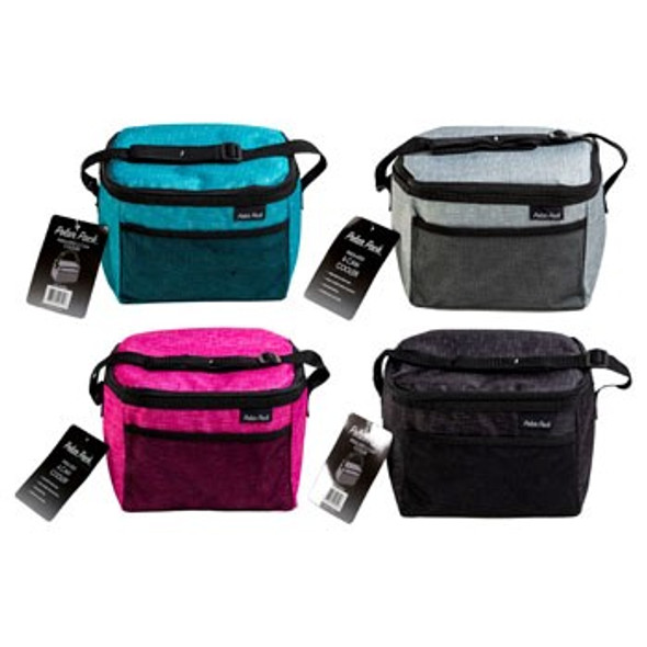 COOLER 6 CAN INSULATED W/STRAP 4 ASSORTED POLAR PACK SEE N2 COOLER 6 CAN INSULATED W/STRAP 4 ASSORTED POLAR PACK SEE N2