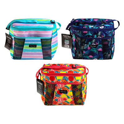 COOLER 24CAN PRINTS INSULATED 3ASSORTED POLAR PACK SEE N2