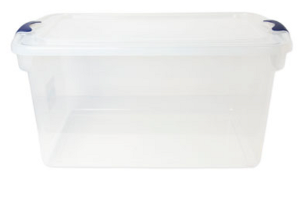 STORAGE CONTAINER 66QT LATCHINGCLEAR 26.5X16.5X12.75 STORAGE CONTAINER 66QT LATCHINGCLEAR 26.5X16.5X12.75