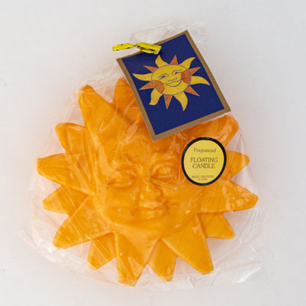 SUN FLOATING CANDLE FRAGRANCED