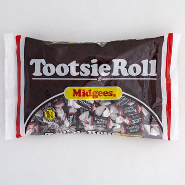 TOOTSIE ROLL MIDGEES 15 OZ BAG COUNTER DISPLAY TOOTSIE ROLL MIDGEES 15 OZ BAG COUNTER DISPLAY