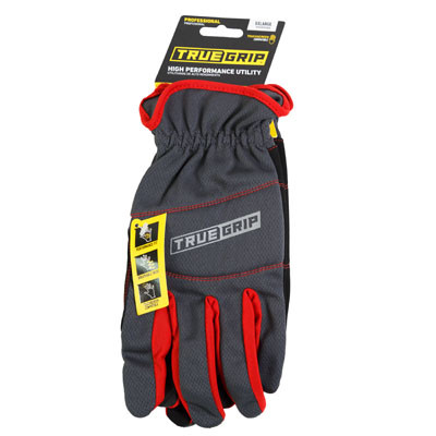 GLOVES HIGH PERFORMANCE UTILITY XXLARGE TRUE GRIP PEGGABLE