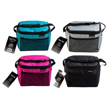 COOLER 6 CAN INSULATED W/STRAP 4 ASSORTED POLAR PACK SEE N2
