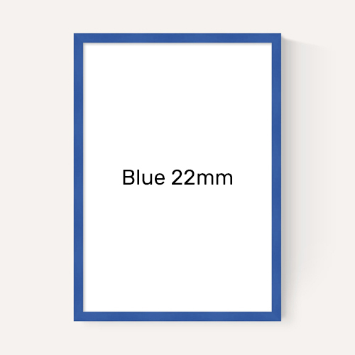 Blue Frame 22mm