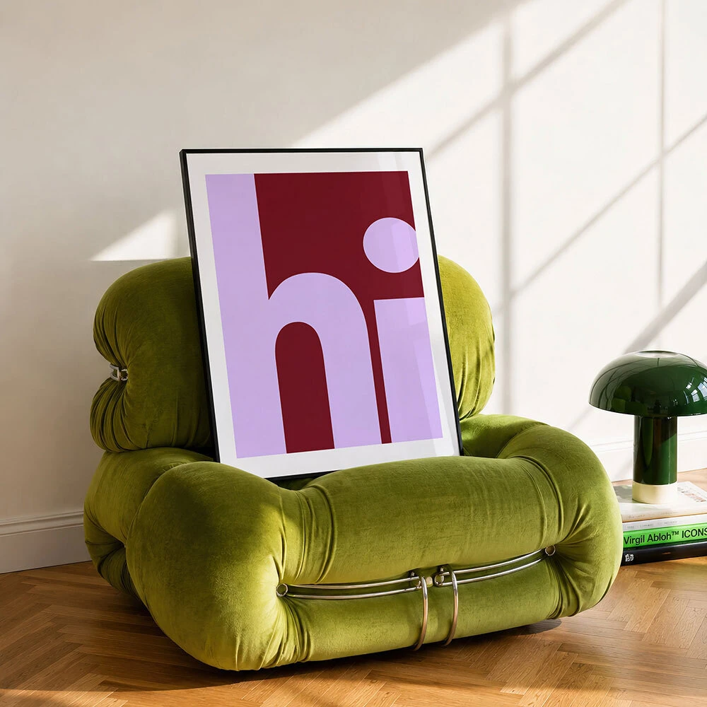 Graphic & Bold hotel-style art prints