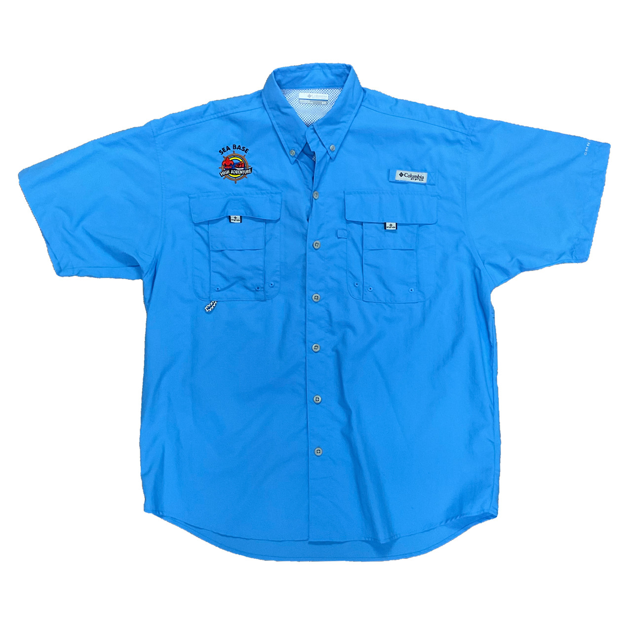 Columbia men's fishing shirt 🎣 turquoise size XL