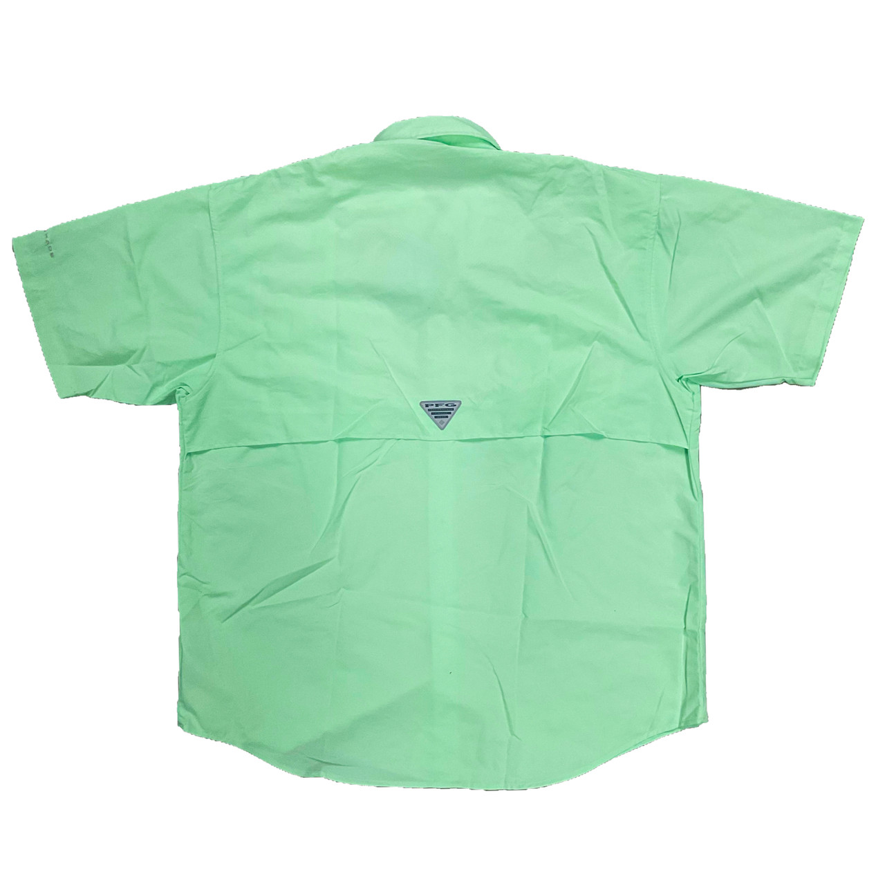 Fishing Shirt SS 372 Columbia Sports Wear Green