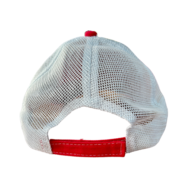 Compass Red/White Cap