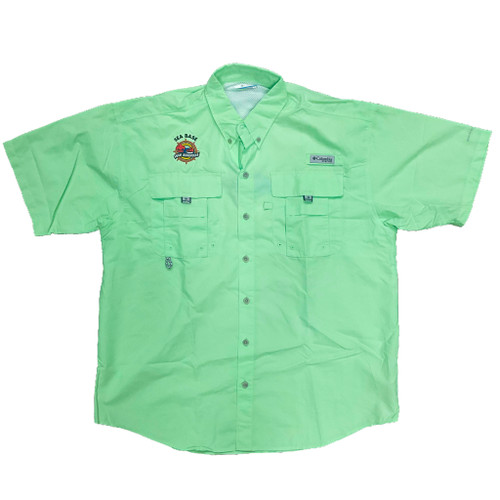 Fishing Shirt SS 372 Columbia Sports Wear Green