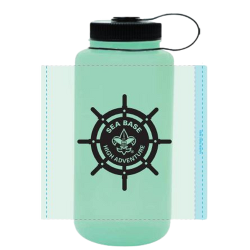 Nalgene Shipwheel Glow Green Nalgene Shipwheel Glow Green