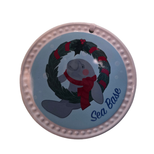 Ornament Ivy Holiday Manatee